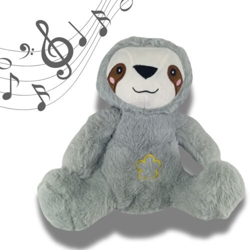 Peluche Perezoso 30CM Cableado con 1 Boton (en la pata) con 1 toque