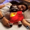 Peluche Jesús 38CM Con Efecto de Respiracion con Controlador Extraíble