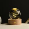 Lámpara Bola de Cristal Galaxia 8CM - Diseño Intergaláctico para Sorprenderte