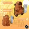 Peluche Capybara 30CM Con Efecto de Respiracion Con Controlador (extraible) con 4 Funciones