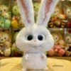 Peluche Conejo Snowball 30CM Con relleno: La ternura hecha perfección
