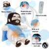 Peluche Jesús 38CM Con Efecto de Respiracion con Controlador Extraíble