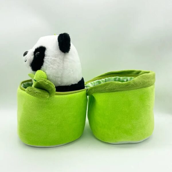 Peluche Panda con Bambú 20CM: ¡Un amigo tierno y ecológico!