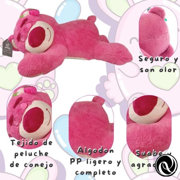 Peluche Lotso de Felpa Dormilon 25, 30, 70, 100cm ( Peluche Lotso de Felpa Dormilon de Disney: Muñeco Kawaii para Regalo
