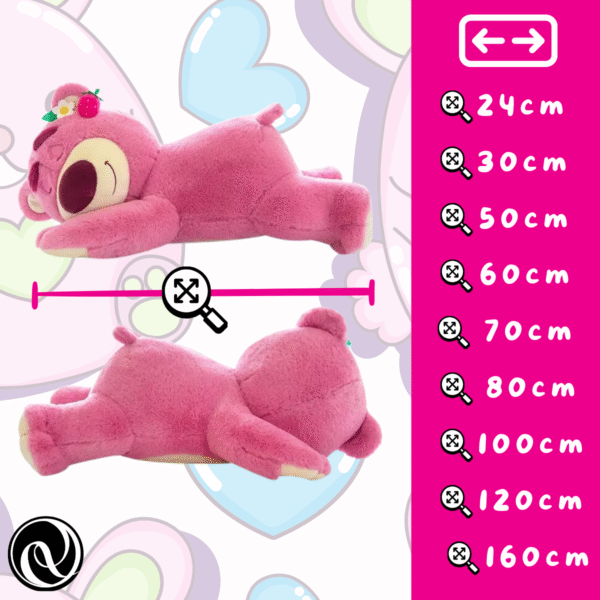 Peluche Lotso de Felpa Dormilon de Disney Muñeco Kawaii para Regalo Peluche Lotso de Felpa Dormilon de Disney: Muñeco Kawaii para Regalo