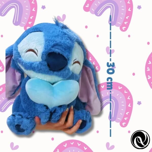 Peluche Stitch y Angela con Corazon de Disney: El Regalo Perfecto para Niños