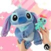 Peluche Pareja Stitch y Angela con muñeco de trapo: Adorable Angela Kawaii, Ideal para Regalos de Cumpleaños y Decoración de Habitaciones Infantiles