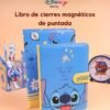 4 Cuaderno de Stitch con Cierre Magnético: Diario Minimalista y Elegante para Estudiantes
