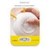 Lámpara de Noche LED de Pato Recargable - Luz Nocturna de Silicona Regulable para Habitaciones Infantiles