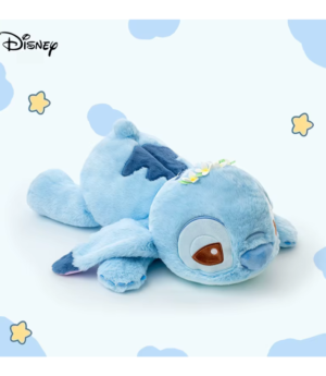 Muñeco de Peluche Stitch o Angela Dormilon en Lavanda - Almohada Suave de 50 cm, Ideal para Regalo