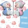 Peluche Cerdito Tiburón Rosa 2 en 1 – Nuotongqu (26 cm)🐷🦈