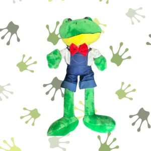 🐸💚 Peluche Rana René 60cm con Certificado de Adopción