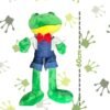 Peluche Rana René 60cm con Certificado de Adopción🐸💚