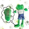 Peluche Rana René 60cm con Certificado de Adopción🐸💚