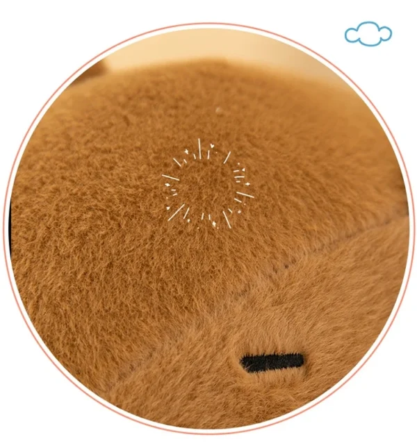 Capibara Kawaii – Peluche Suave con Nariz Runny (Moquito)