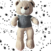 Oso de Peluche Gigante 100/120cm en traje – Almohada Suave para Regalo de Amor o Cumpleaños
