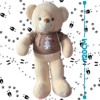 Oso de Peluche Gigante 100/120cm en traje – Almohada Suave para Regalo de Amor o Cumpleaños