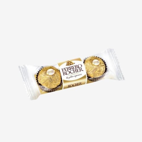 Bombones Ferrero Rocher T3 (3 unidades) – The Golden Experience 🌰