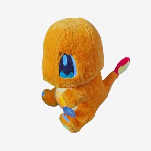 Peluche Charmander con Luz y Sonido – Compañero Sensorial para Dormir, Juguete Musical Suave para Bebés