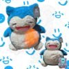 Peluche Snorlax con Luz y Sonido – Juguete Sensorial para Bebés, Suave y Musical, Ideal para Dormir Tranquilos