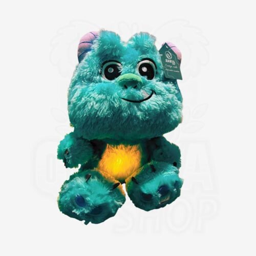 Peluche Sullivan con Luz y Sonido – Juguete Sensorial para Bebés, Musical y Calmante, Ideal para Dormir