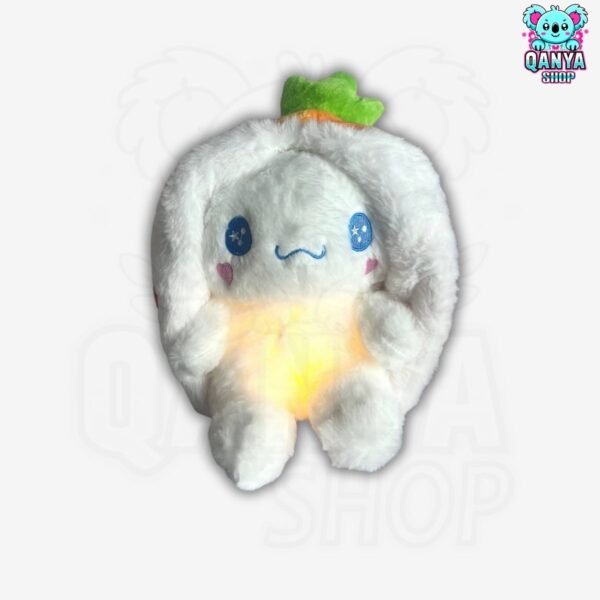 Peluche Cinnamoroll Fresa, Zanahoria, Piña 30CM Anti Estrés Con Efecto de Respiración | Cableado con 1 Botón