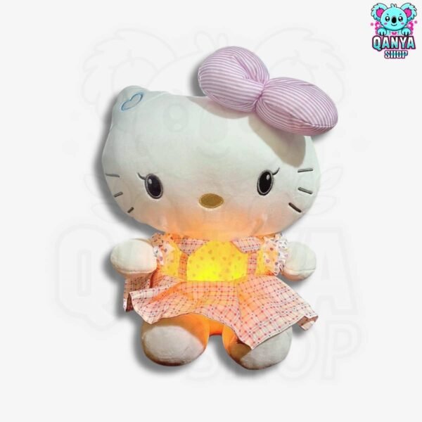 Peluche Hello Kitty con Vestido Rosa 35CM Anti Estrés con Efecto de Respiración Cableado con 1 Botón (1) Peluche Hello Kitty con Vestido Rosa 35CM Anti Estrés con Efecto de Respiración | Cableado con 1 Botón