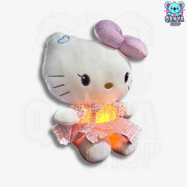 Peluche Hello Kitty con Vestido Rosa 35CM Anti Estrés con Efecto de Respiración Cableado con 1 Botón (3) Peluche Hello Kitty con Vestido Rosa 35CM Anti Estrés con Efecto de Respiración | Cableado con 1 Botón