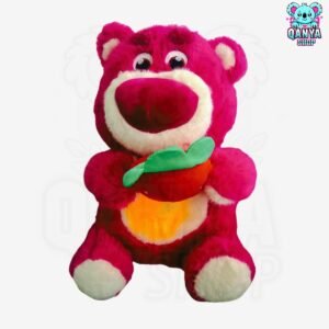 Peluche Lotso con Fresa con Polera 35CM Anti Estrés con Efecto de Respiración Cableado con 1 Botón (1) Peluche Lotso con Fresa 35CM Anti Estrés con Efecto de Respiración Cableado con 1 Botón