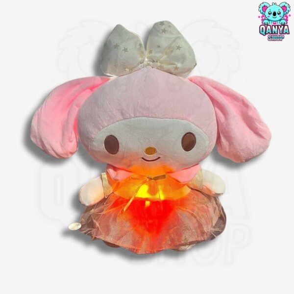 Peluche My Melody con Vestido 35CM Anti Estrés con Efecto de Respiración Cableado con 1 Botón (1) Peluche My Melody con Vestido 35CM Anti Estrés con Efecto de Respiración | Cableado con 1 Botón