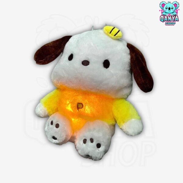 Peluche Pochacco Polera Amarilla 35CM Anti Estrés con Efecto de Respiración Cableado con 1 Botón (1) Peluche Pochacco Polera Amarilla Abeja 35CM Anti Estrés con Efecto de Respiración | Cableado con 1 Botón
