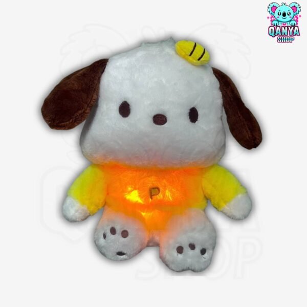 Peluche Pochacco Polera Amarilla 35CM Anti Estrés con Efecto de Respiración Cableado con 1 Botón (2) Peluche Pochacco Polera Amarilla Abeja 35CM Anti Estrés con Efecto de Respiración | Cableado con 1 Botón