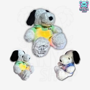 Peluche Snoopy con Camisa 35CM Anti Estrés con Efecto de Respiración Cableado con 1 Botón (2) Peluche Snoopy con Camisa 35CM Anti Estrés con Efecto de Respiración | Cableado con 1 Botón