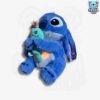Peluche Stitch con Scrump 40CM Anti Estrés con Efecto de Respiración | Cableado con 1 Botón