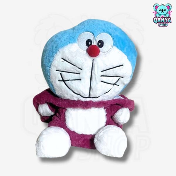 Peluche Doraemon 35 cm con Traje Tipo Lotso Anti Estrés con Efecto Respiración y Luz