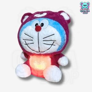Peluche Doraemon 35 cm con Traje Tipo Lotso Anti Estrés con Efecto Respiración y Luz