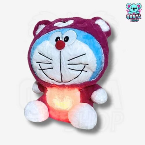 Peluche Doraemon 35 cm con Traje Tipo Lotso Anti Estrés con Efecto Respiración y Luz