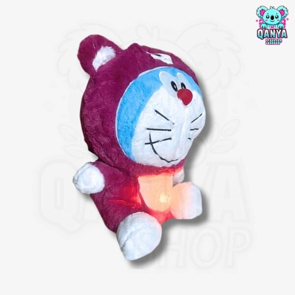 Peluche Doraemon 35 cm con Traje Tipo Lotso Anti Estrés con Efecto Respiración y Luz