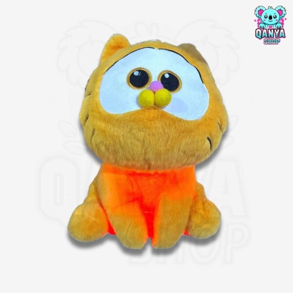 Peluche Garfield 30CM y 40CM Anti Estrés con Efecto de Respiración | Cableado con 1 Botón