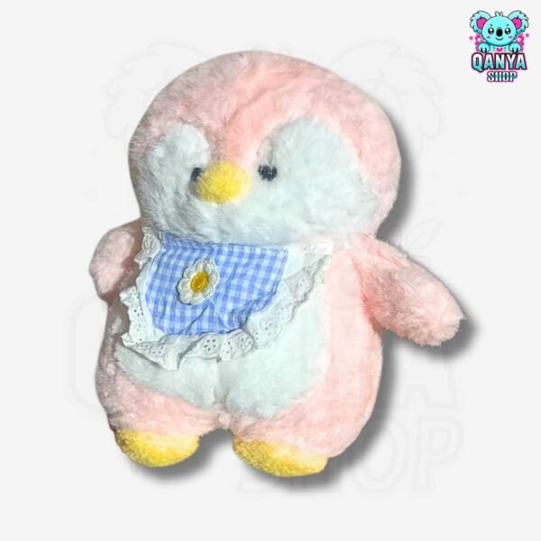 Peluche Pingüino con Babero Rosa(30 cm) Anti Estrés Efecto Respiración con Luz y Sonido (1) Peluche Pingüino con Babero Rosa (30 cm) Anti Estrés Efecto Respiración con Luz y Sonido