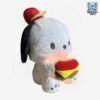 Peluche Pochaco 40 cm con Hamburguesa Anti Estrés con Efecto Respiración y Luz