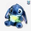 Peluche Stitch con Polera Playera (45 cm) Anti Estrés | Efecto Respiración con Luz y Sonido