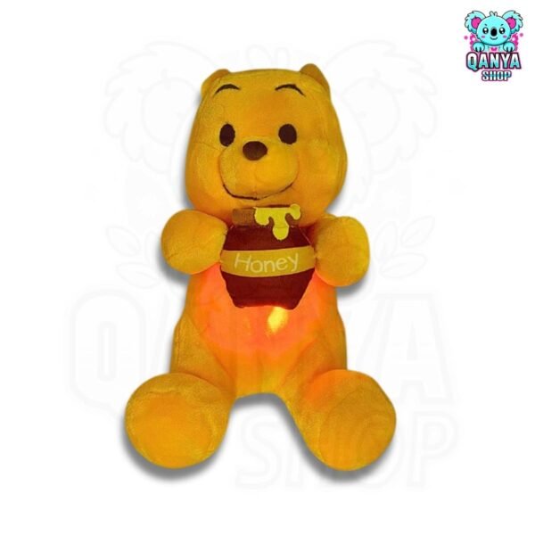 Peluche Winnie Pooh con Envase de Miel (42 cm) Anti Estrés Efecto Respiración con Luz y Sonido (1) Peluche Winnie Pooh con Envase de Miel (42 cm) Anti Estrés | Efecto Respiración con Luz y Sonido