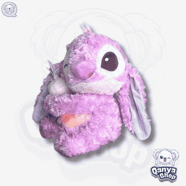 Peluche Angela Floreado 30 cm con Efecto Respiración con Luz y Sonido