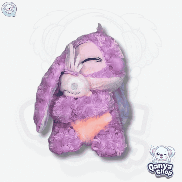 Peluche Angela Floreado 30 cm con Efecto Respiración con Luz y Sonido