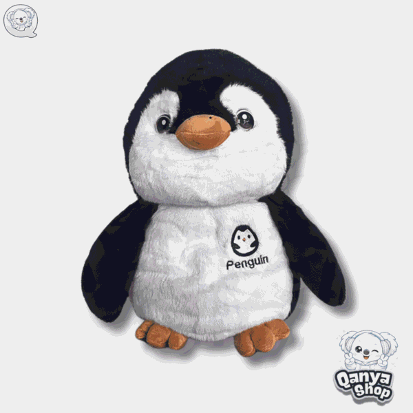 Peluche Pingüino 42 cm Bordado en el Pecho con Efecto Respiración con Luz y Sonido (2) Peluche Pingüino 42 cm Bordado en el Pecho con Efecto Respiración con Luz y Sonido