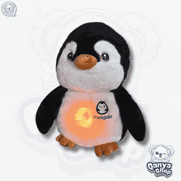 Peluche Pingüino 42 cm Bordado en el Pecho con Efecto Respiración con Luz y Sonido (6) Peluche Pingüino 42 cm Bordado en el Pecho con Efecto Respiración con Luz y Sonido