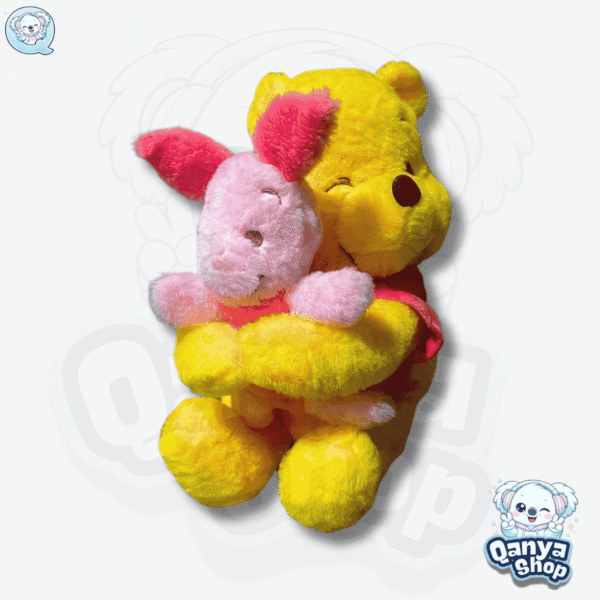Peluche Winnie Pooh con Piglet 30 cm con Efecto Respiración con Luz y Sonido (2) Peluche Winnie Pooh con Piglet 30 cm con Efecto Respiración con Luz y Sonido