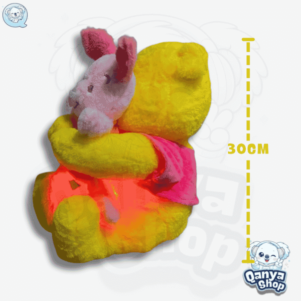 Peluche Winnie Pooh con Piglet 30 cm con Efecto Respiración con Luz y Sonido (3) Peluche Winnie Pooh con Piglet 30 cm con Efecto Respiración con Luz y Sonido