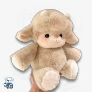 Corderito Cozy Run – Ovejita Corredora Kawaii Suave 40 cm | Qanya Shop